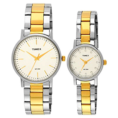 "Timex Couple Watches - TW00PR197 - Click here to View more details about this Product